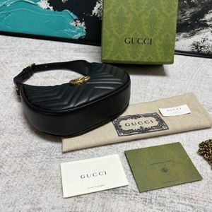 MINI BLACK GG WOMEN'S CROSSBODY BAG